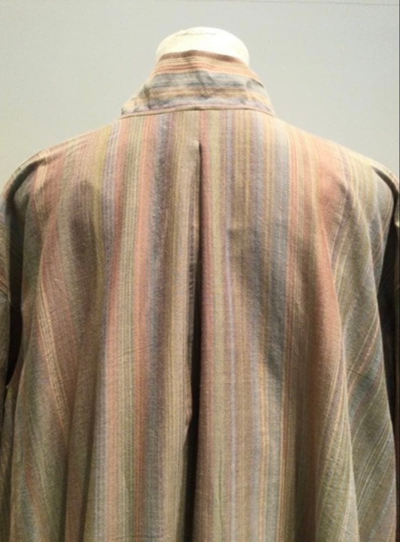 ヨーガンレール シルクコットンストライプ　チュニック