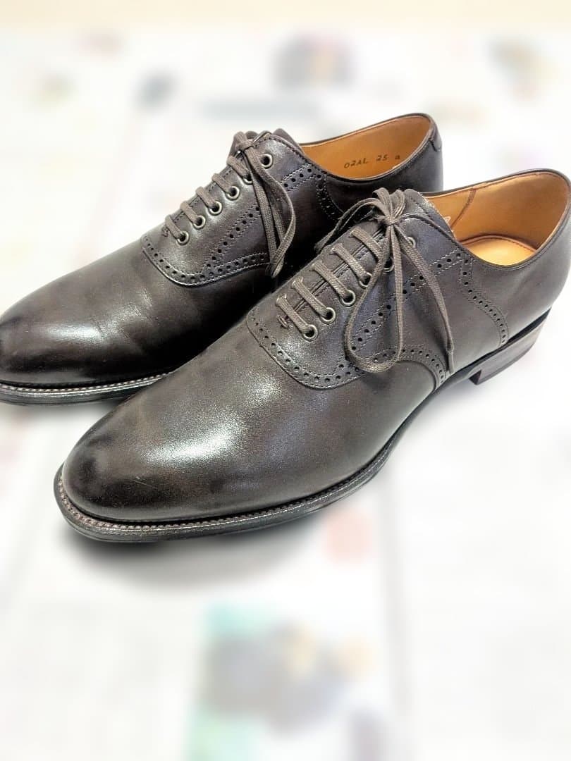 The MASTER REGAL サドルシューズ 25cm　ダークブラウン