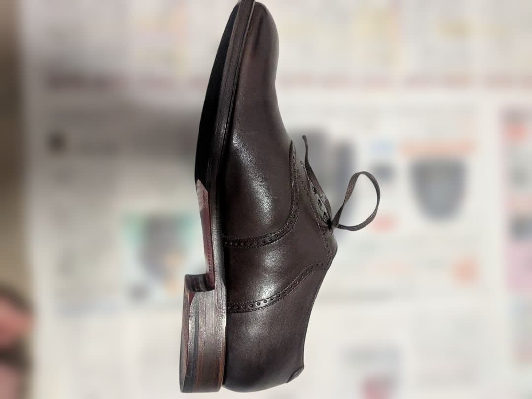 The MASTER REGAL サドルシューズ 25cm　ダークブラウン