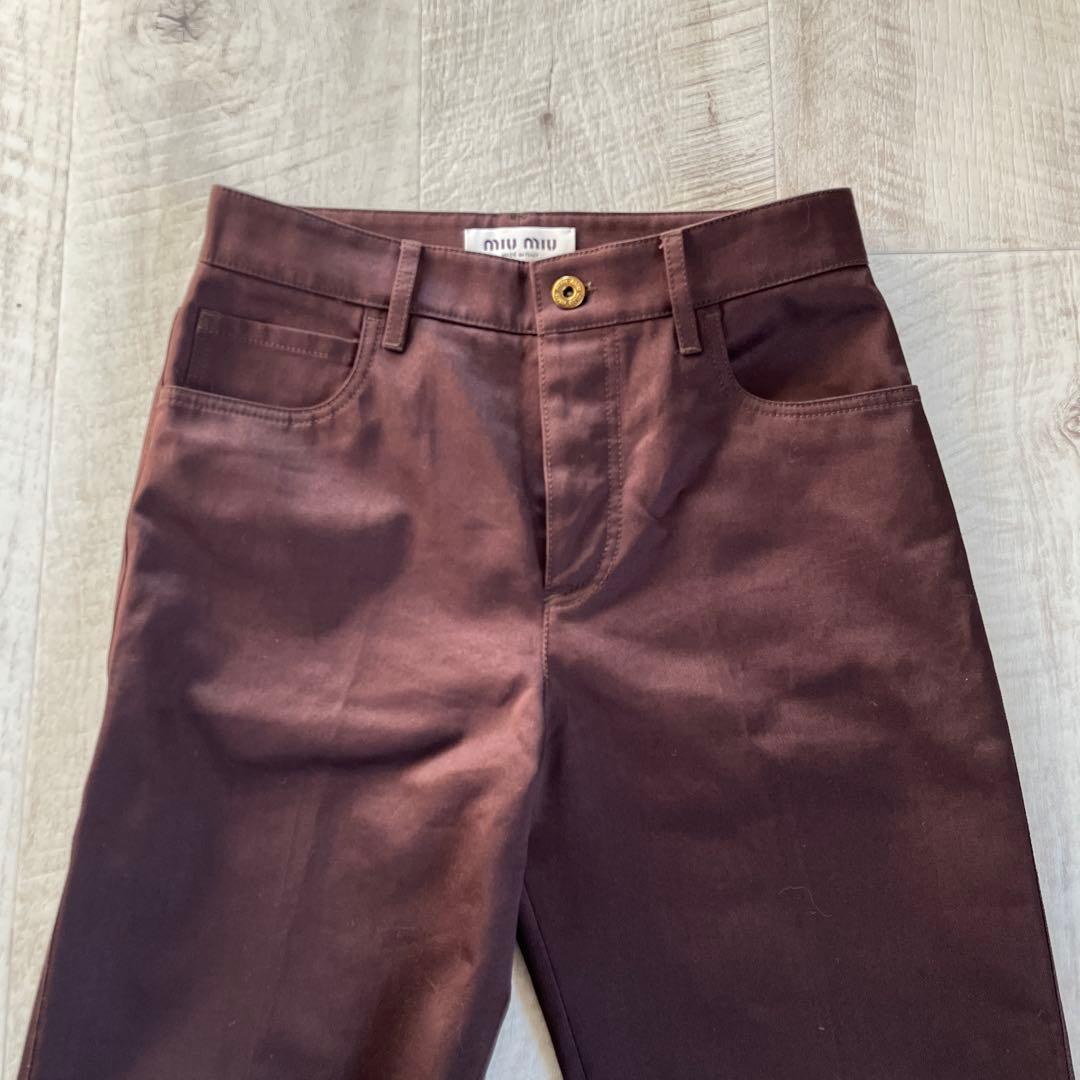 miumiu ミュウミュウパンツ
