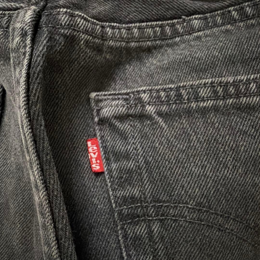 美品！アメリカ製　90s リーバイス 501 サルファブラック W30L30