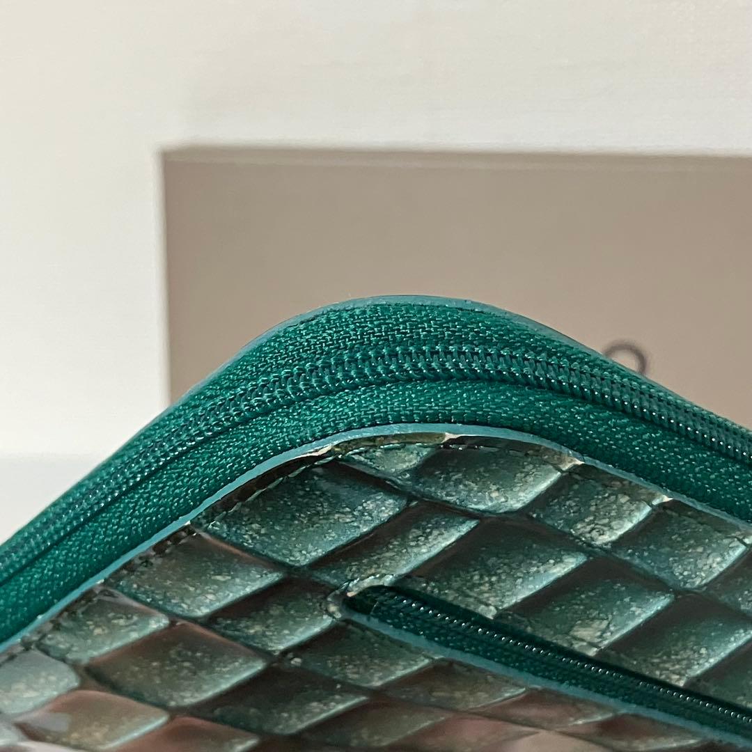 【清掃済】アタオ　atao 財布　クラリティ　リモグリーン