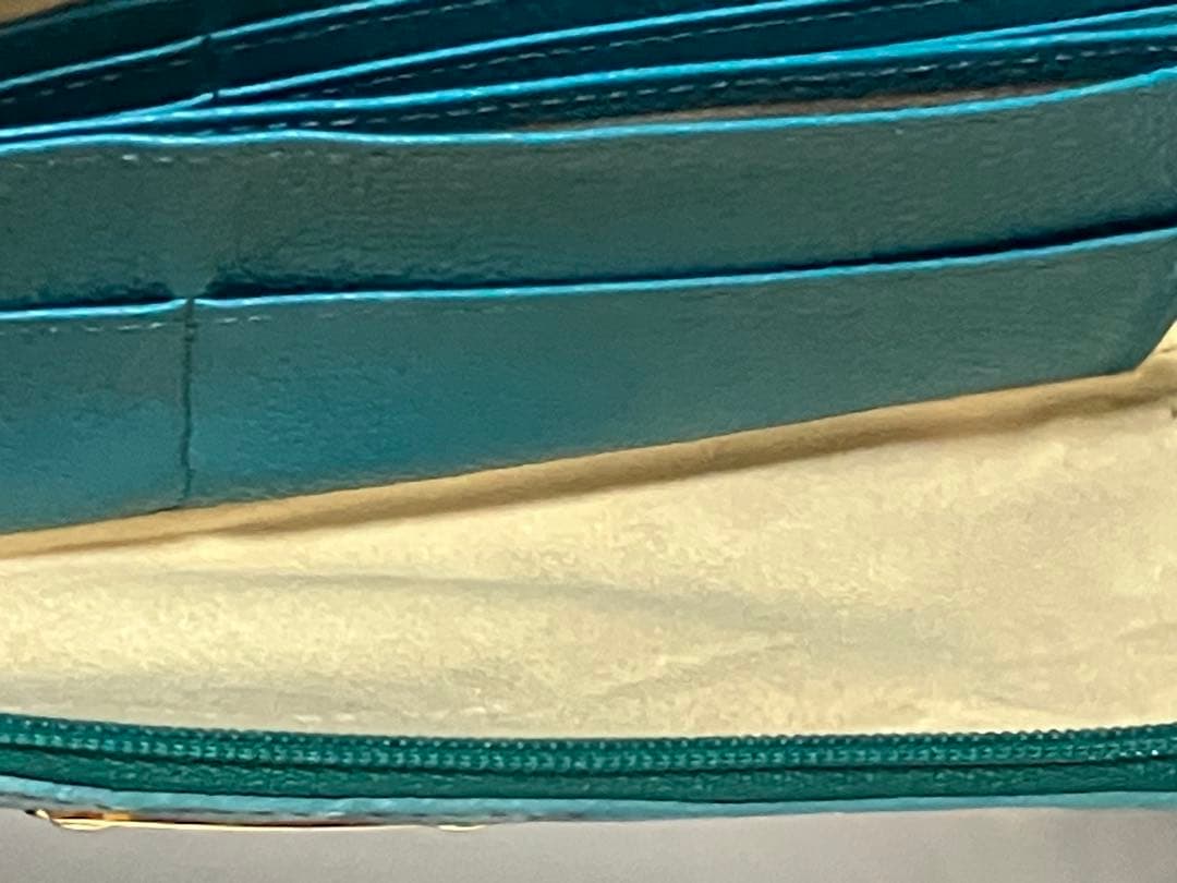 【清掃済】アタオ　atao 財布　クラリティ　リモグリーン