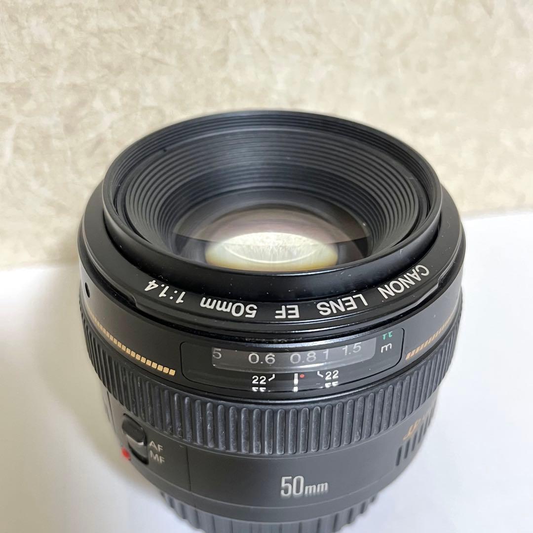【ジャンク品】Canon EF 50mm f/1.4 レンズ