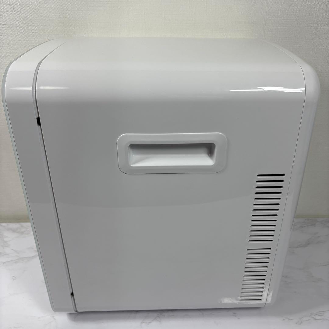 【美品】オーム電機 電子式保冷保温ボックス COK-R136-W 保温 保冷