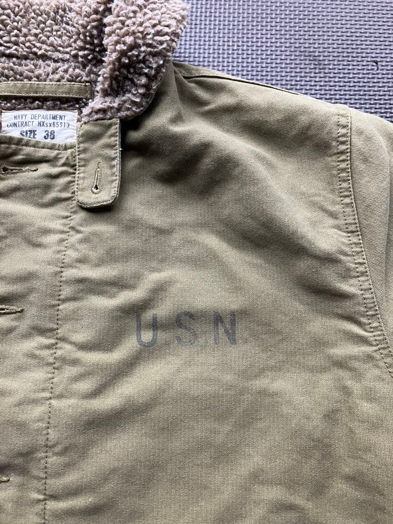 N-1ミリタリージャケット　カーキ