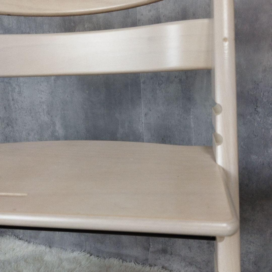 STOKKEストッケトリップトラップ ホワイトウォッシュシリアル4 2脚セット