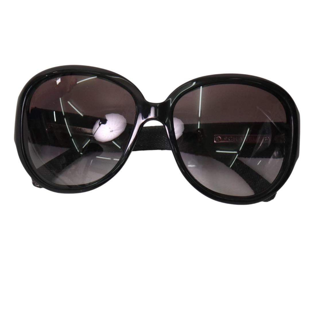 シャネル CHANEL デニム サングラス アイウェア ラウンド型 ココマーク