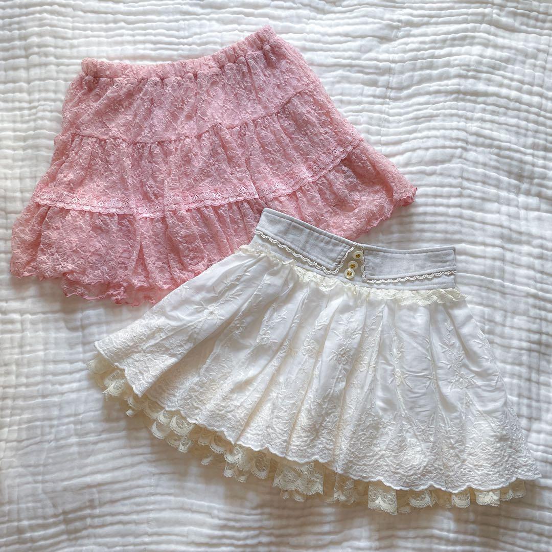 00s 希少 LIZLISA 8点まとめ売り スカパン入り 姫カジ系