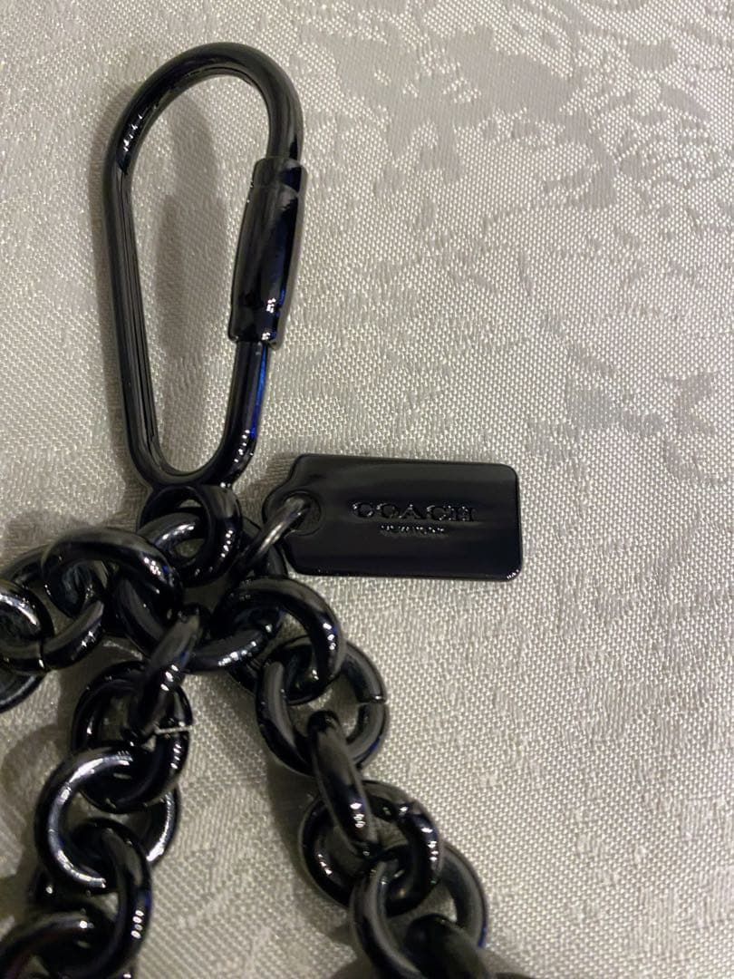 COACH レザー バッグチャーム キーホルダー レザー