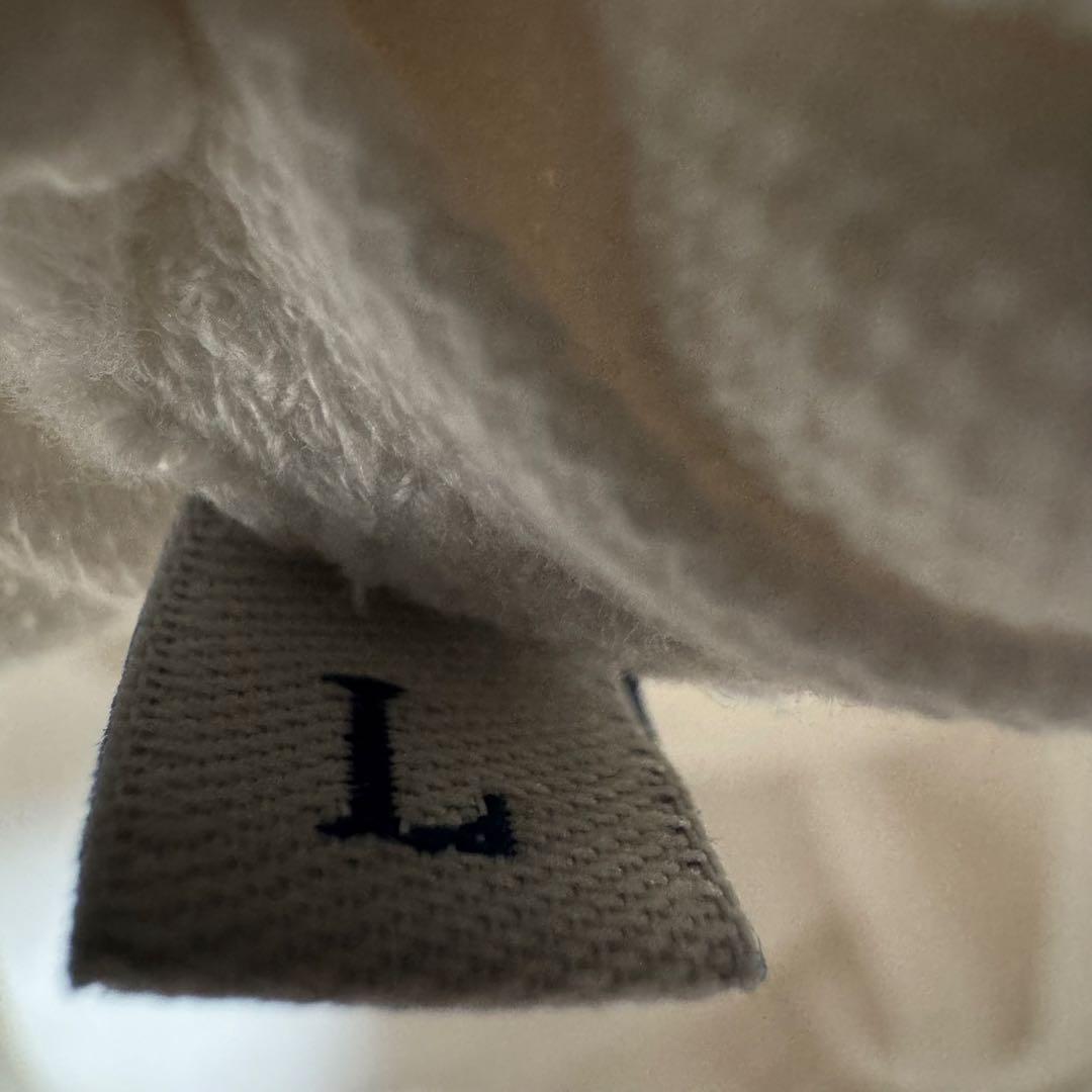 ★美品★ 現行！モンクレール ポロシャツ ロゴワッペン ホワイト ストライプ