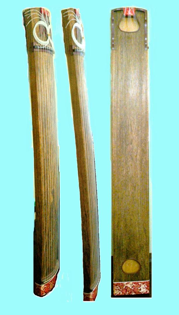 ✿13弦琴(着払いor直接引き取り)琴カバー＋立奏台＋琴柱＋琴爪＋チューナー付き