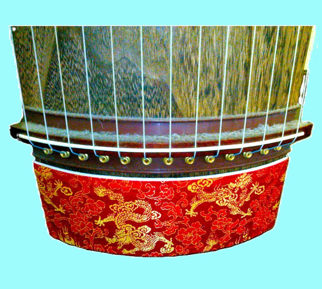 ✿13弦琴(着払いor直接引き取り)琴カバー＋立奏台＋琴柱＋琴爪＋チューナー付き