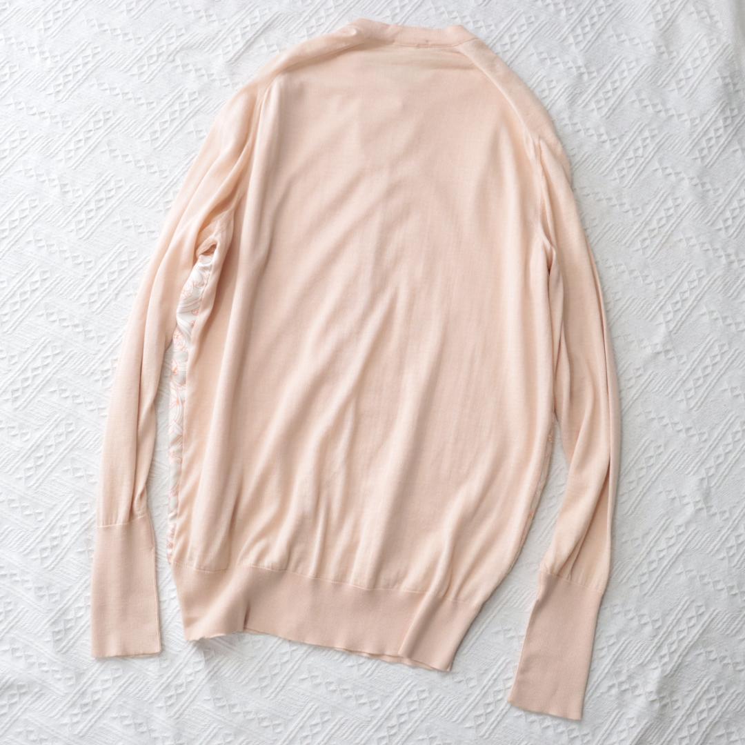 希少アンサンブル！エルメス　ツイルレーヌセットアップ　セリエボタン　カシミア