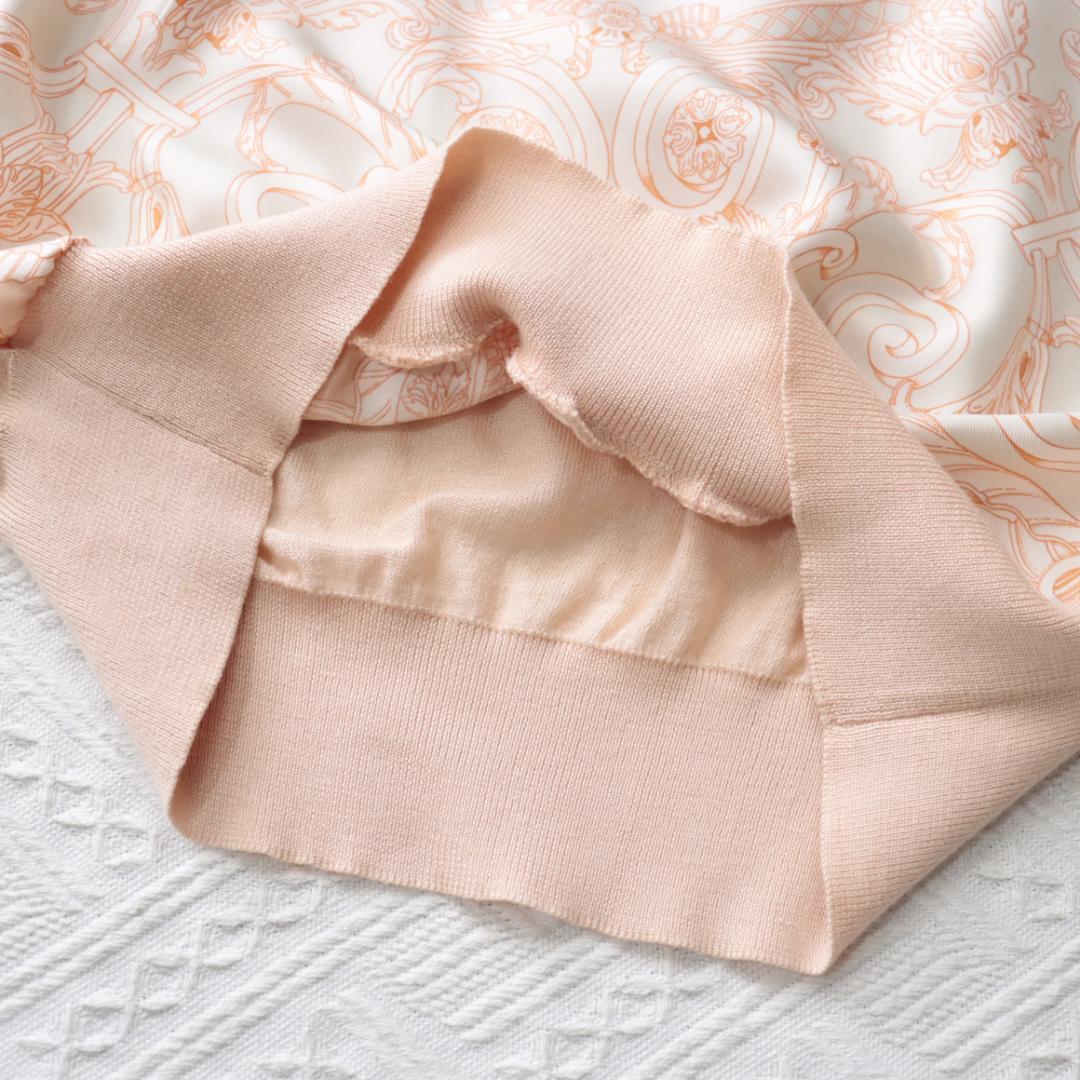 希少アンサンブル！エルメス　ツイルレーヌセットアップ　セリエボタン　カシミア