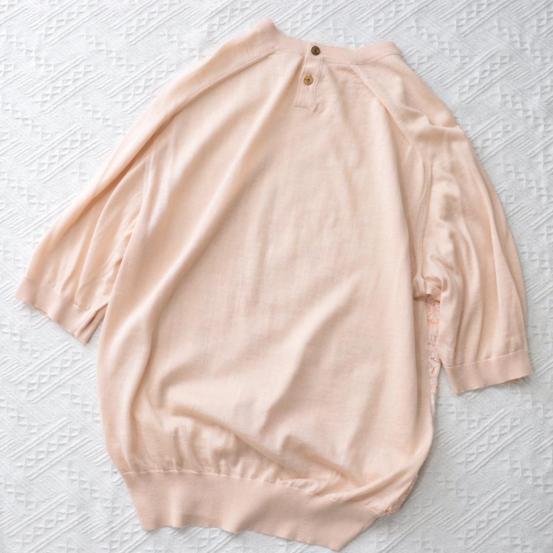 希少アンサンブル！エルメス　ツイルレーヌセットアップ　セリエボタン　カシミア