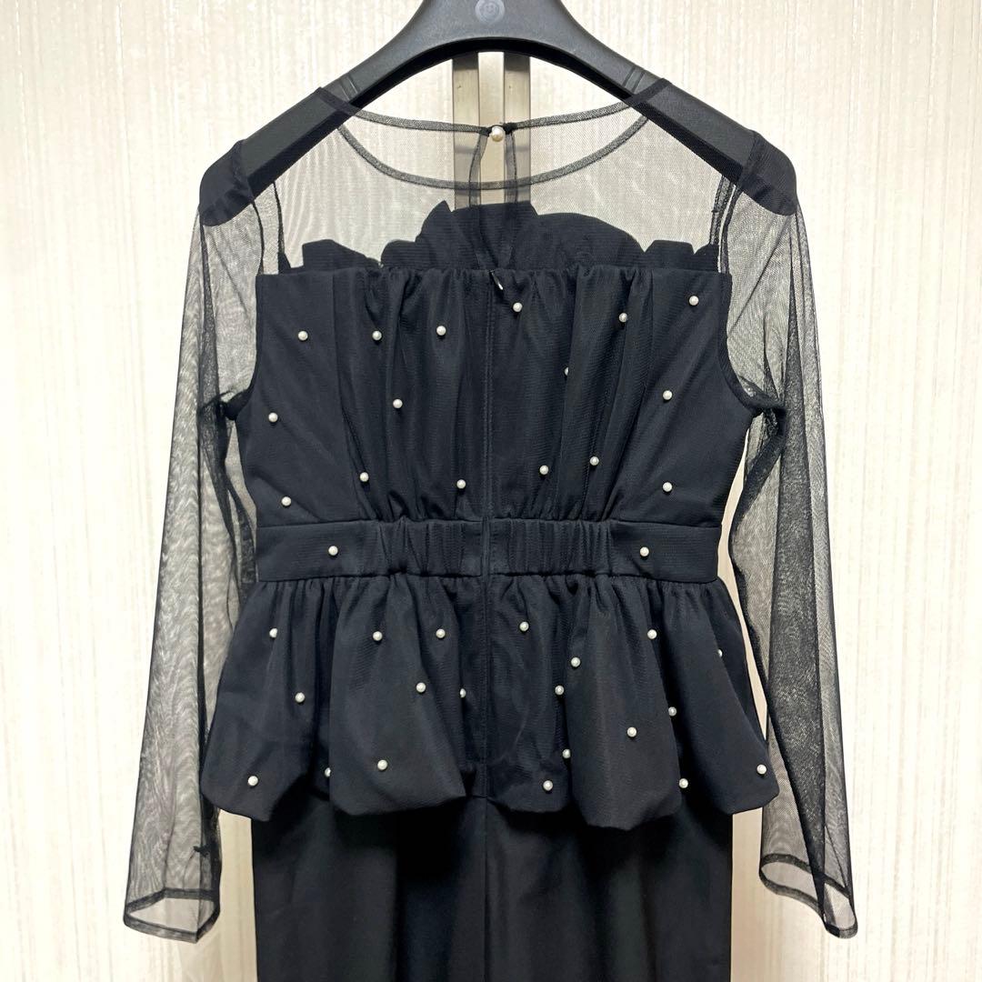 ひまわり　et.UNiVER Eclipse dress ペプラムドレス