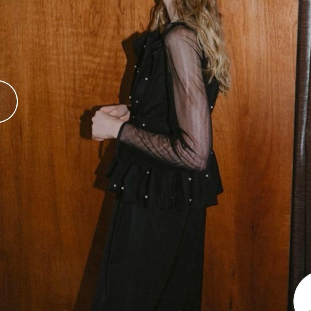 ひまわり　et.UNiVER Eclipse dress ペプラムドレス