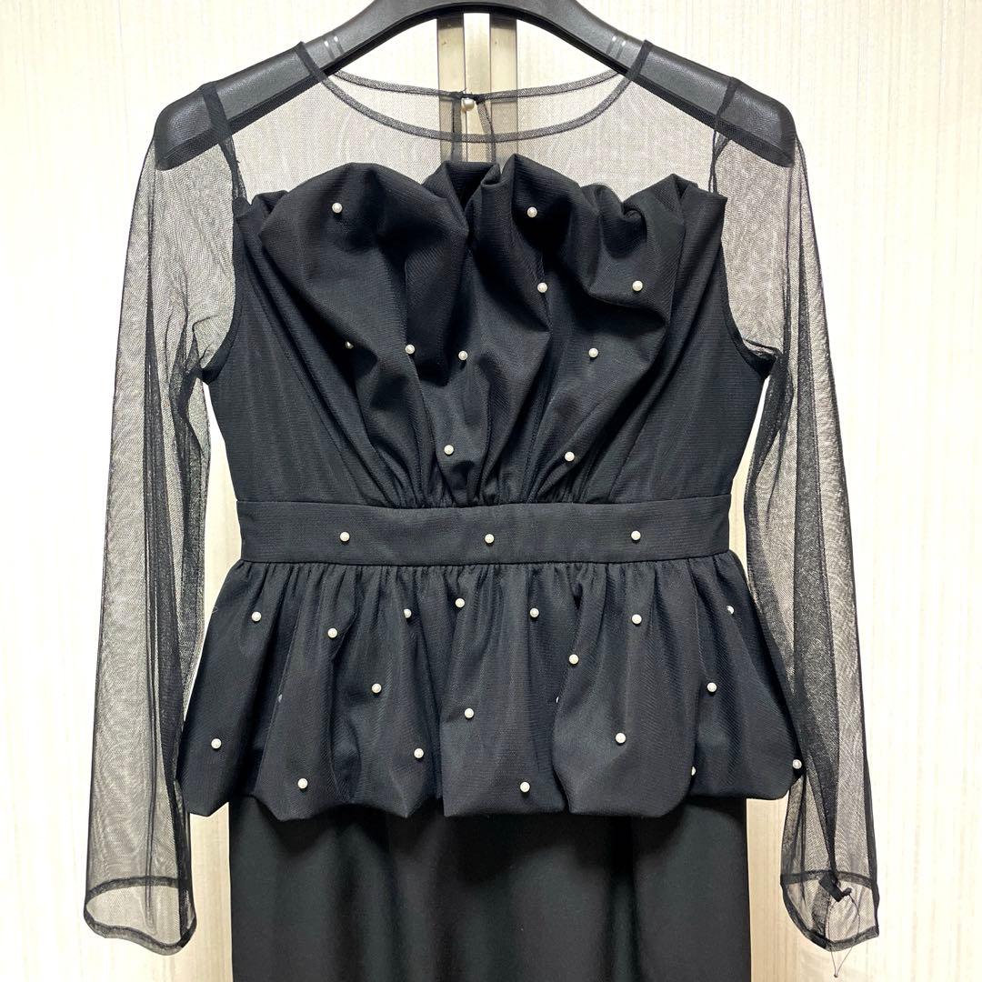 ひまわり　et.UNiVER Eclipse dress ペプラムドレス