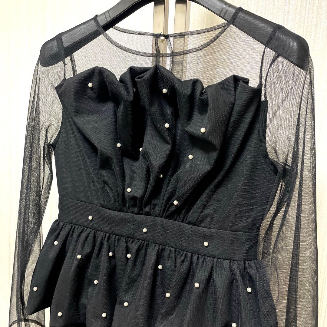 ひまわり　et.UNiVER Eclipse dress ペプラムドレス