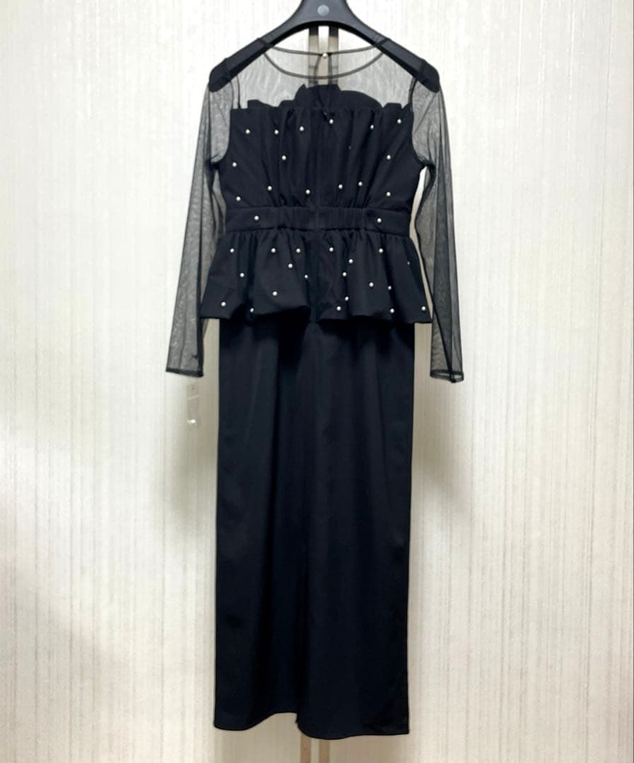 ひまわり　et.UNiVER Eclipse dress ペプラムドレス