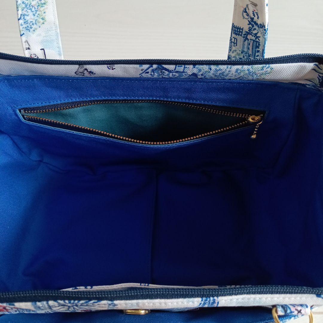 専用品　ボストントートバッグ•ミニ財布ストラップ付き　Ｌ字ファスナー財布