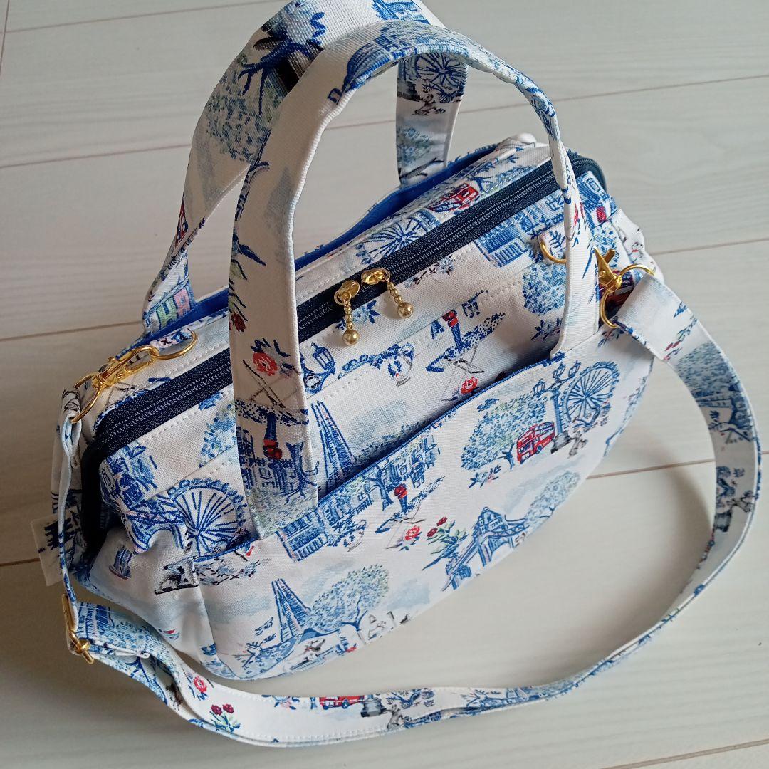 専用品　ボストントートバッグ•ミニ財布ストラップ付き　Ｌ字ファスナー財布