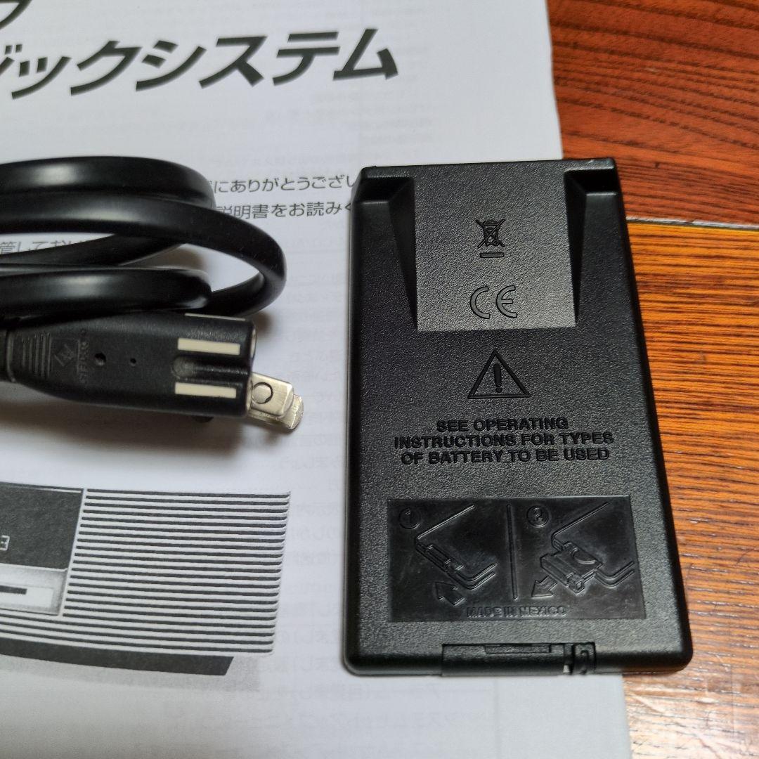 BOSE Wave Music System完動品純正リモコン純正コード取説元箱