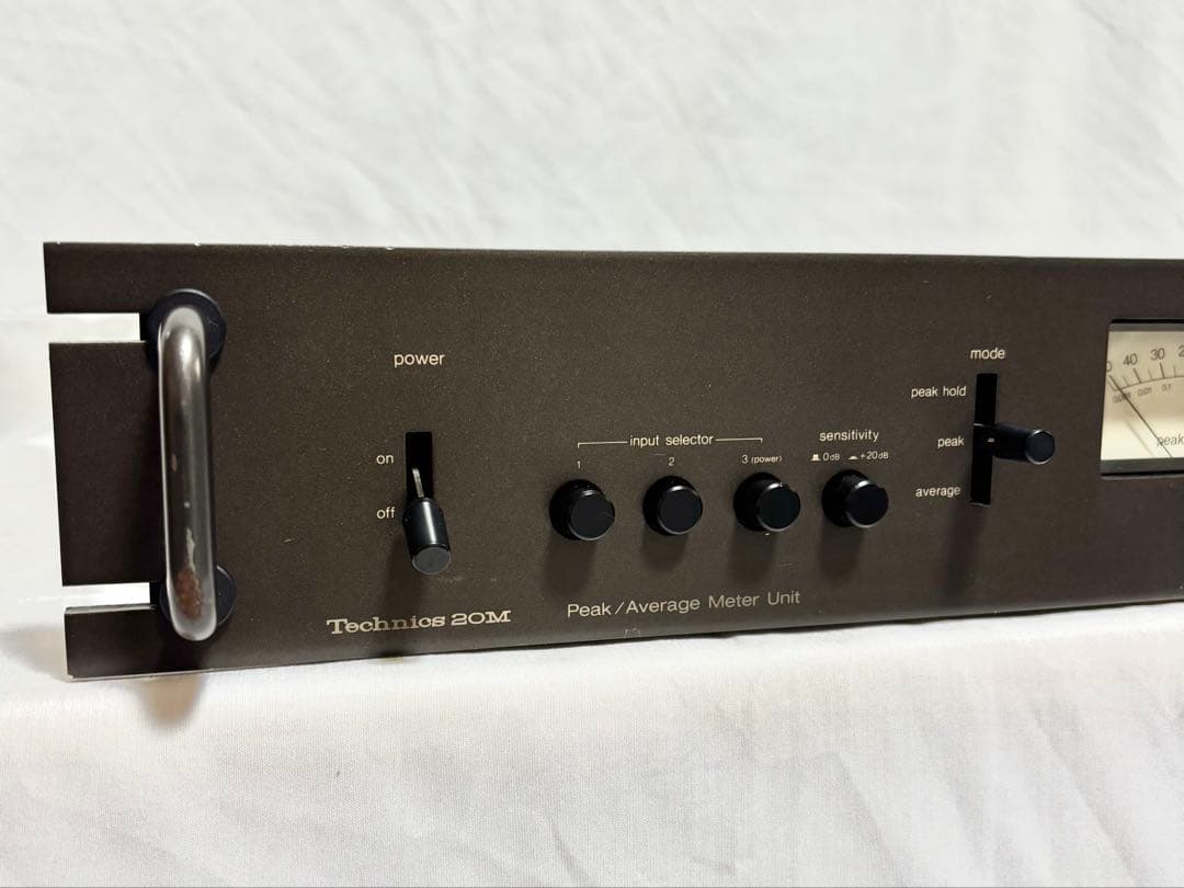 Technics ピーク/アベレージメーター 20M SH-9020M 日本製