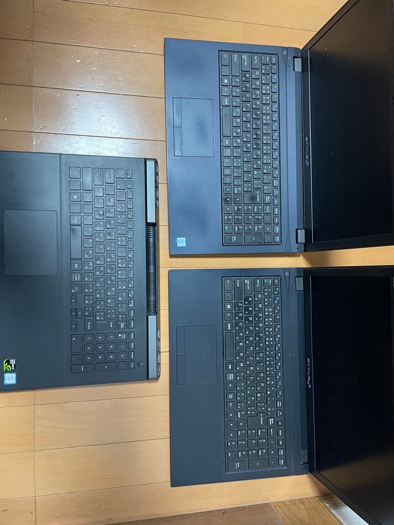 ノートパソコン 3台まとめ売り（ジャンク品） です。