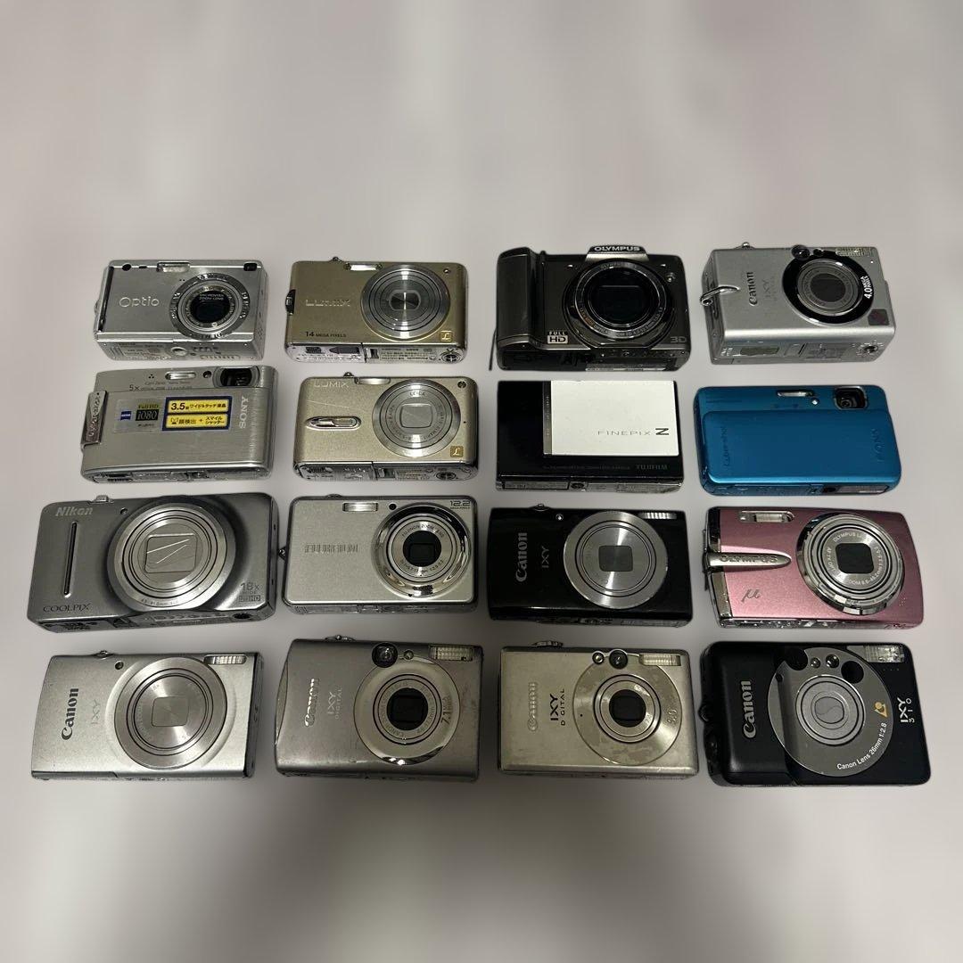 【まとめ】カメラ他 計16台セット ジャンク