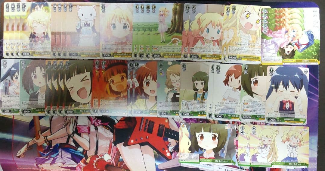 ヴァイスシュヴァルツ　きんいろモザイク　カードセット