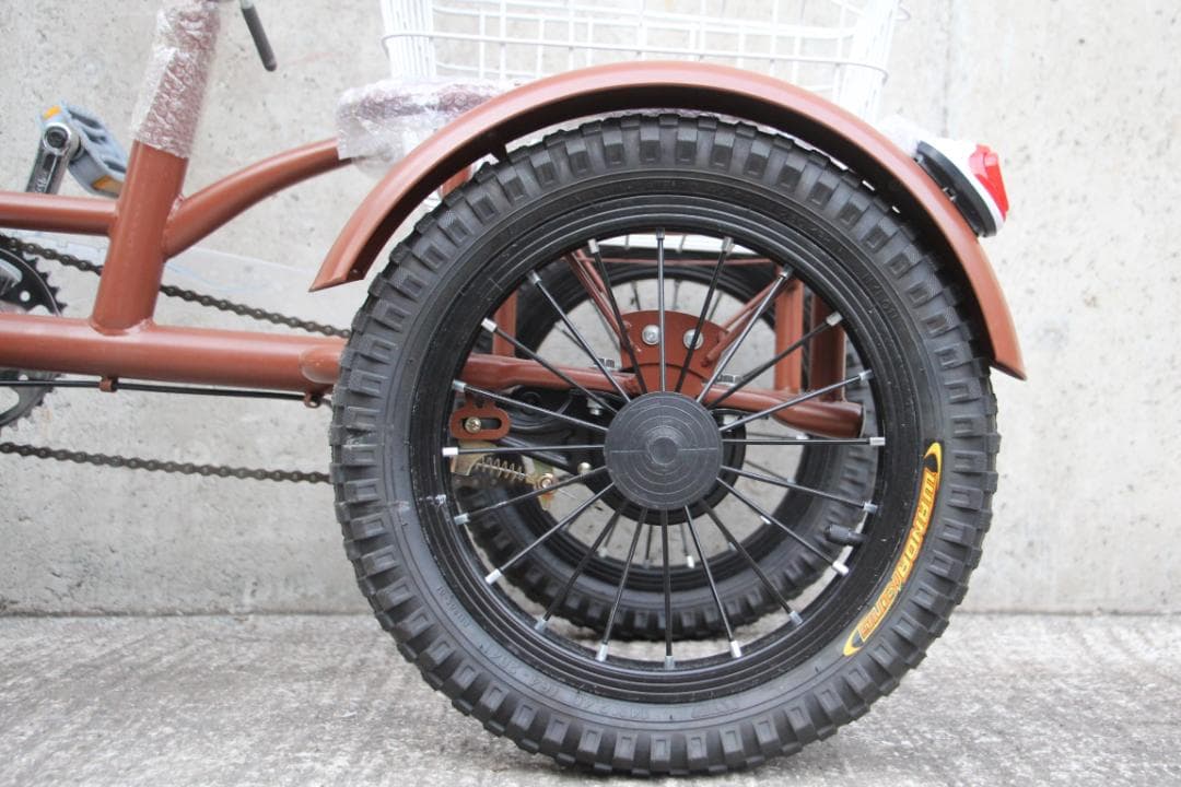 未使用♪三輪自転車♪16インチ♪シングルスピード♪YASHIDI♪