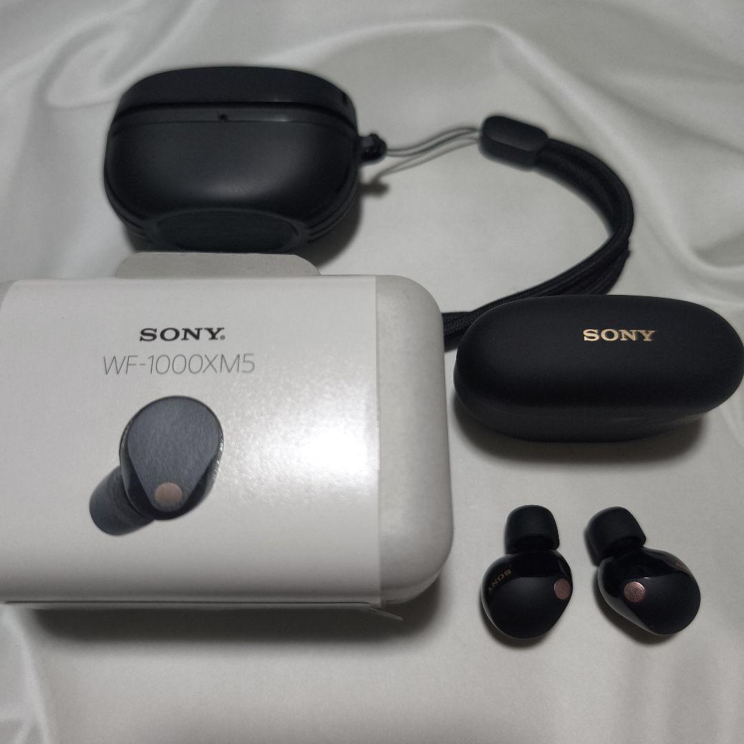 美品ケース付 SONY WF-1000XM5 ワイヤレスイヤフォン