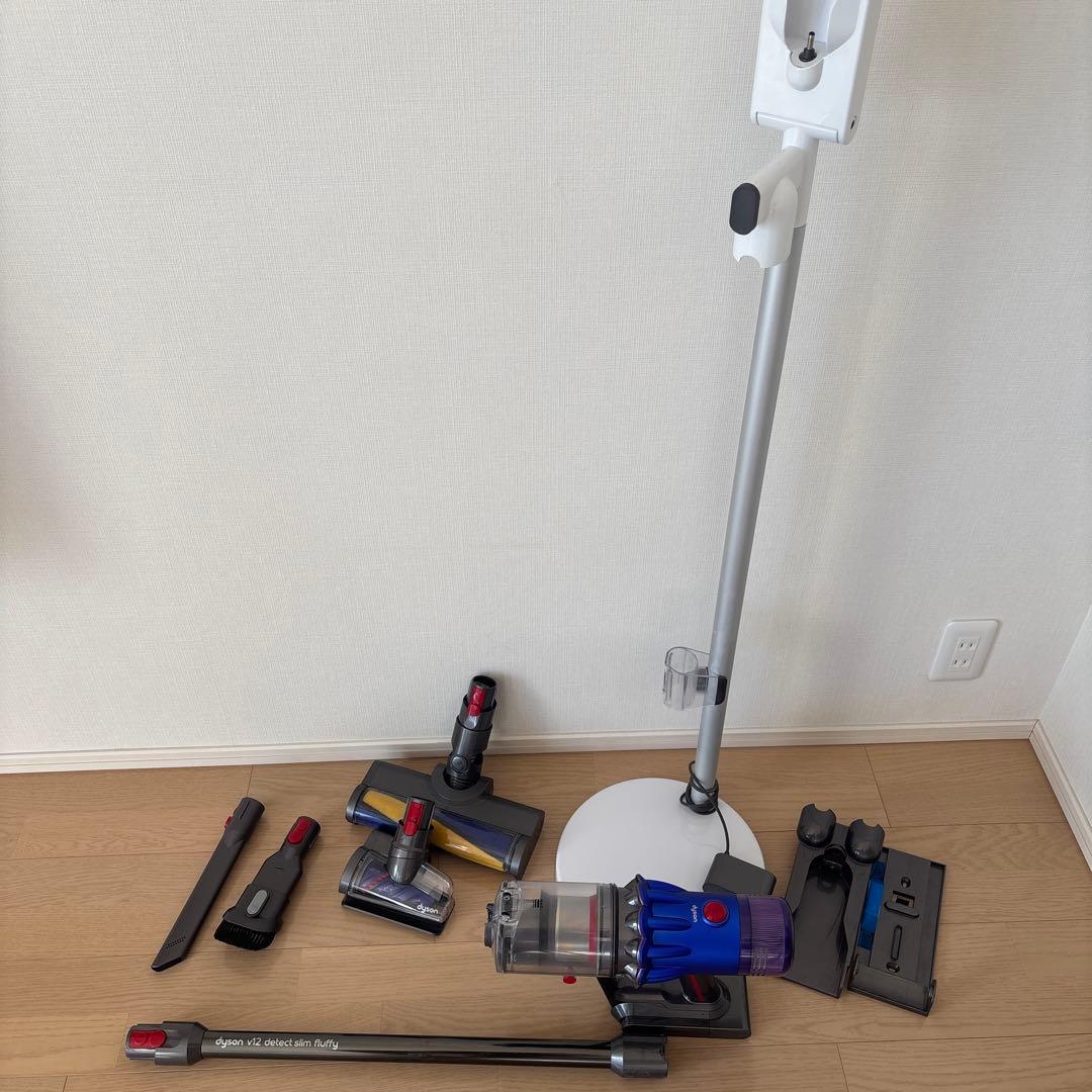 ダイソン　v12 detect slim fluffy 一式