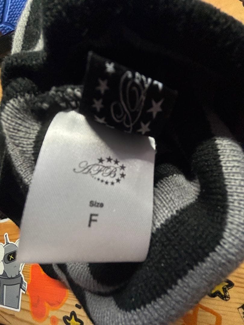 afbビーニー　ボーダービーニー