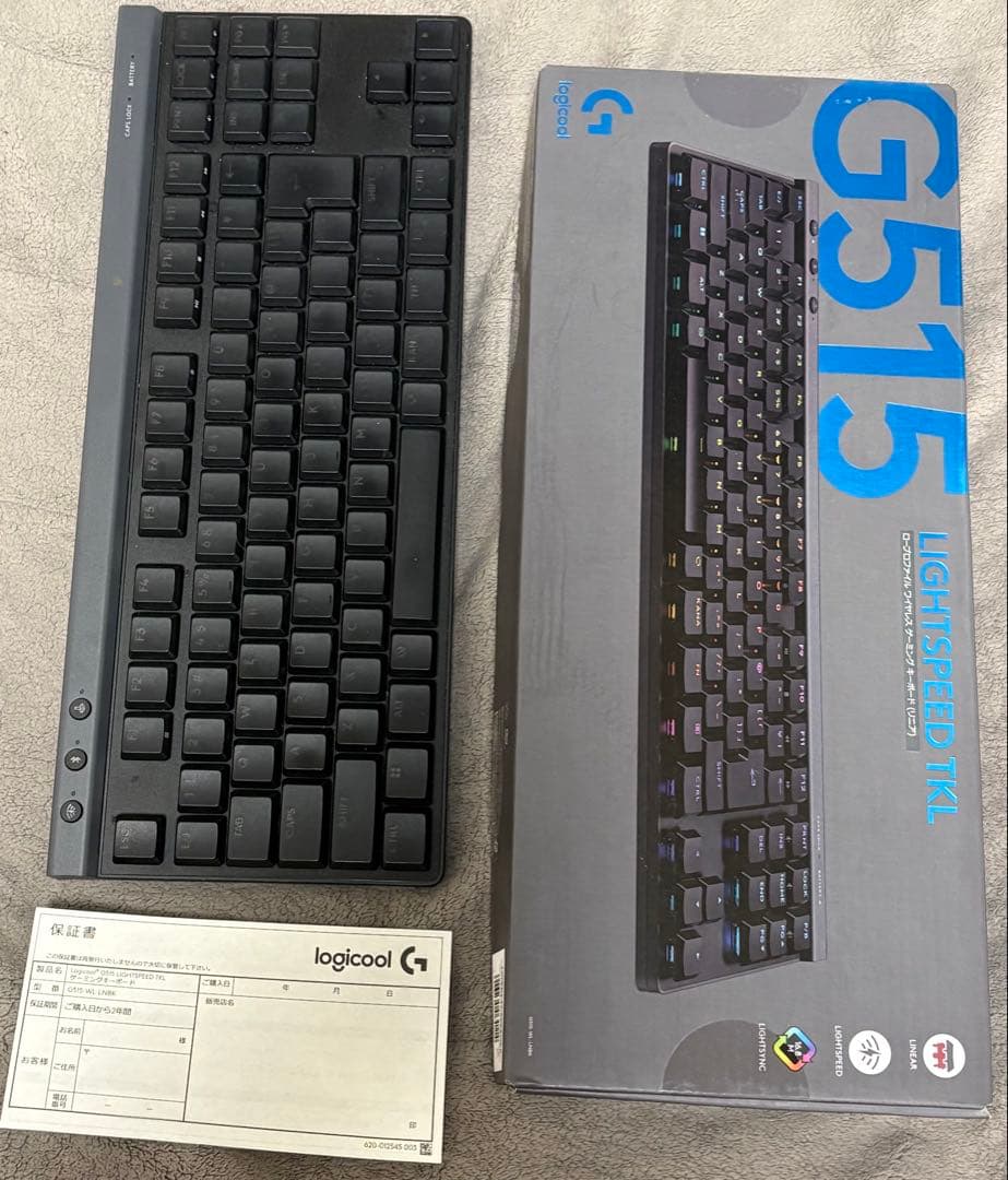 G515 LIGHTSPEED 赤軸 / ロジクールG