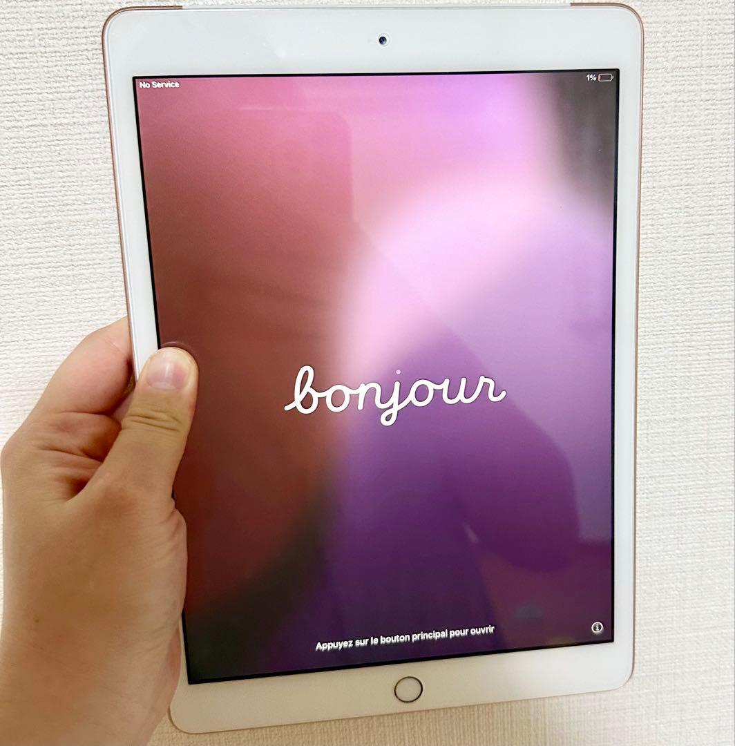 【⚠️端末極美品⚠️商品説明必読⚠️】iPad第7世代 ローズゴールド wifi専用
