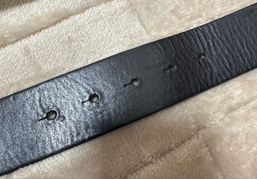 DIESEL カウレザーベルト 本革ベルト 70/28