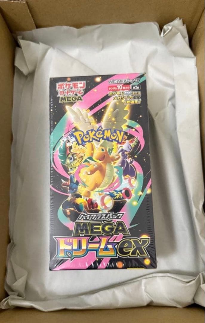 ポケモンカード MEGAハイクラスパック MEGAドリームex 1BOX