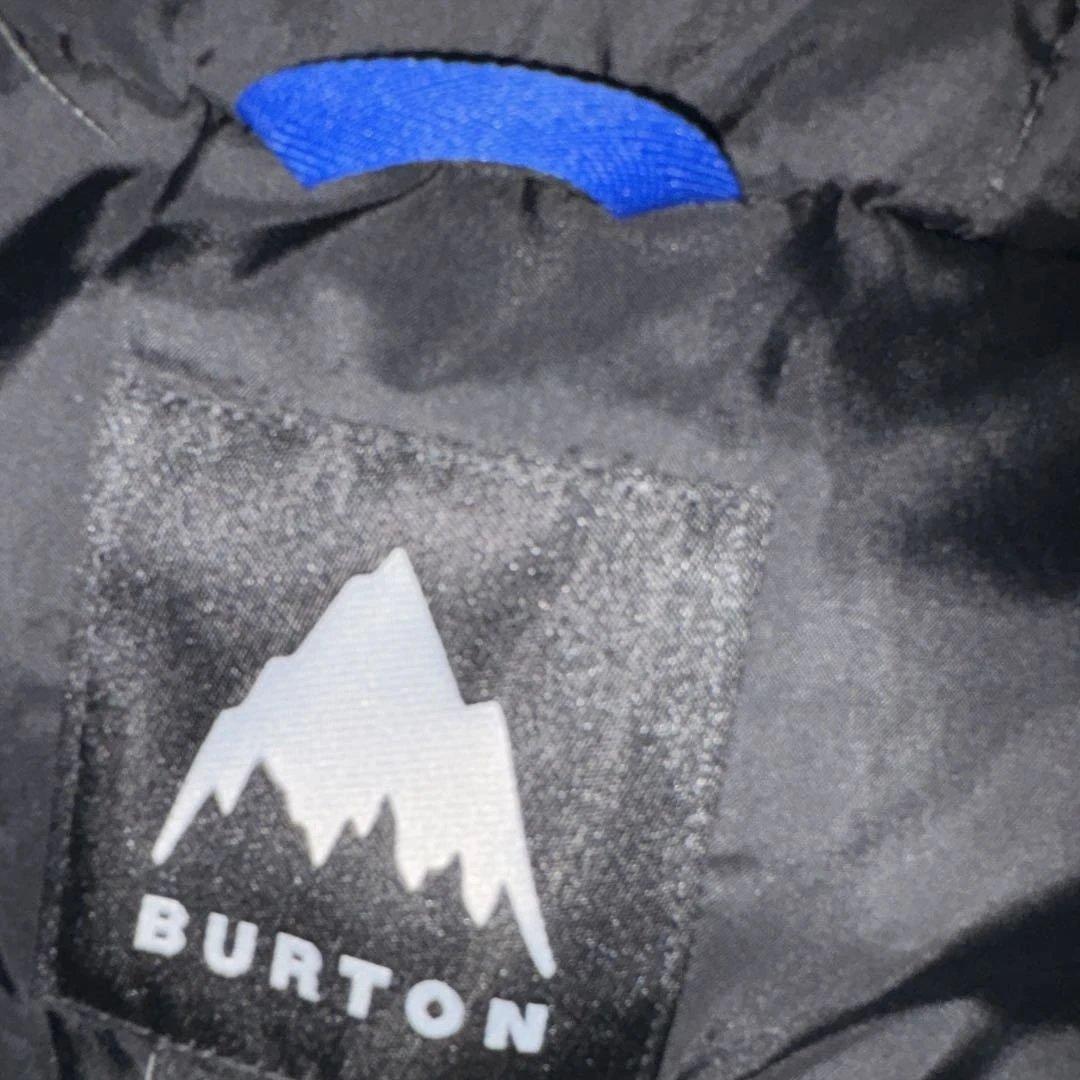 美品　BURTON キッズ　スノーボードジャケット XL グレー/ブラック