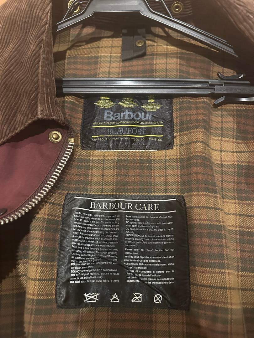 Barbour バブアー　BEAUFORT WAXED COTTON