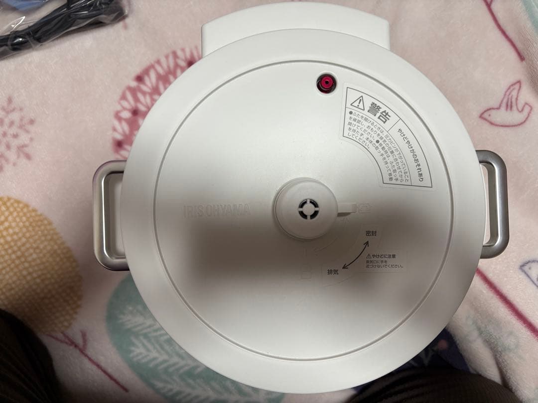 IRIS OHYAMA 電気圧力鍋 KPC-MA4-W 4.0L