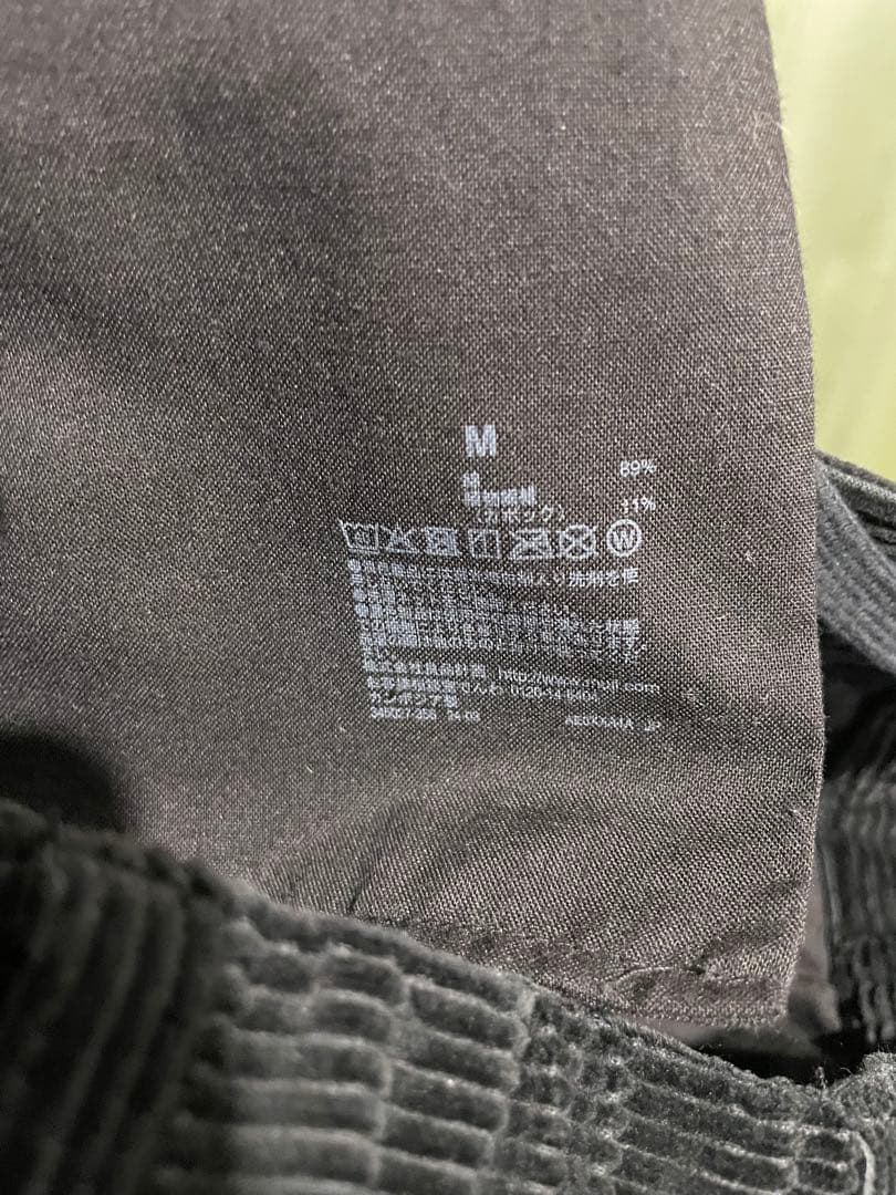 カ*ル様 今期muji無印良品 カポック混コーデュロイセットアップ カバーオール