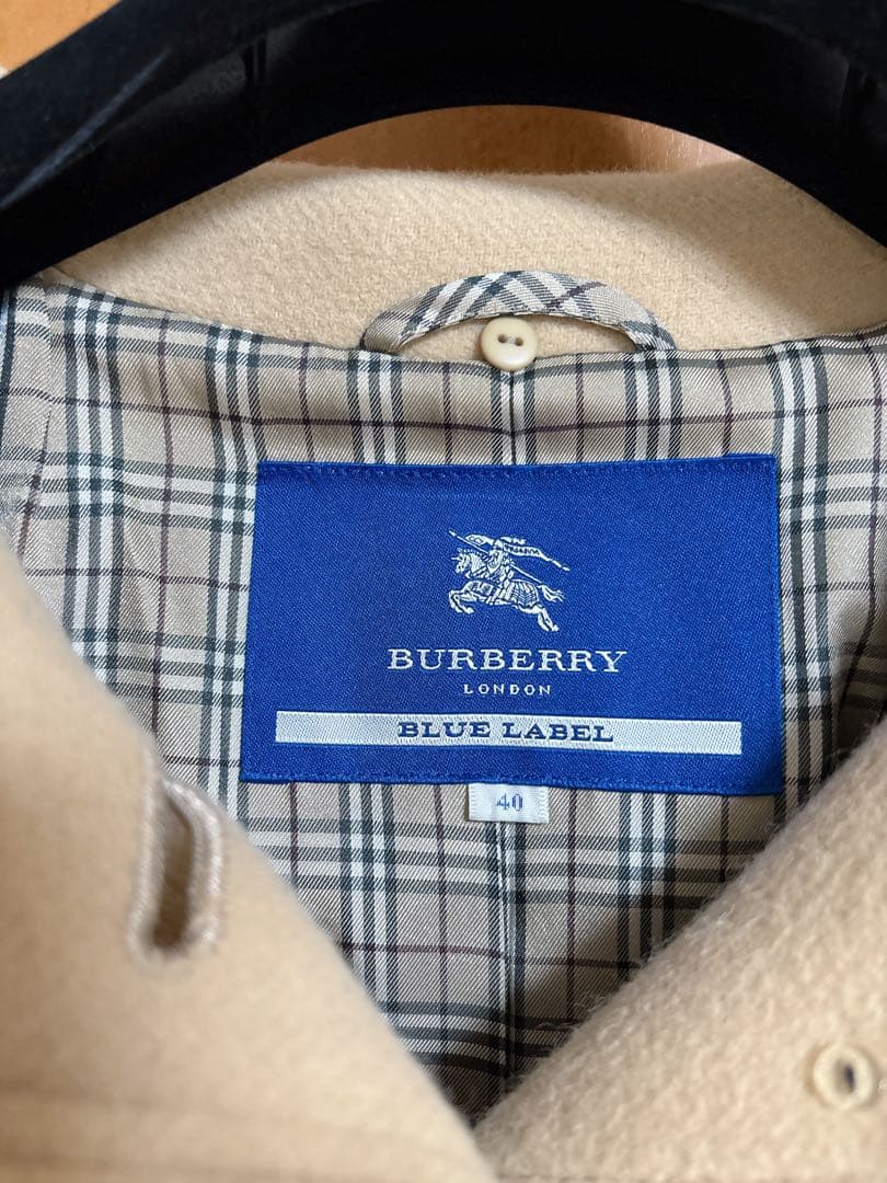 BURBERRY BLUELABEL ウールコート 40 ベージュ