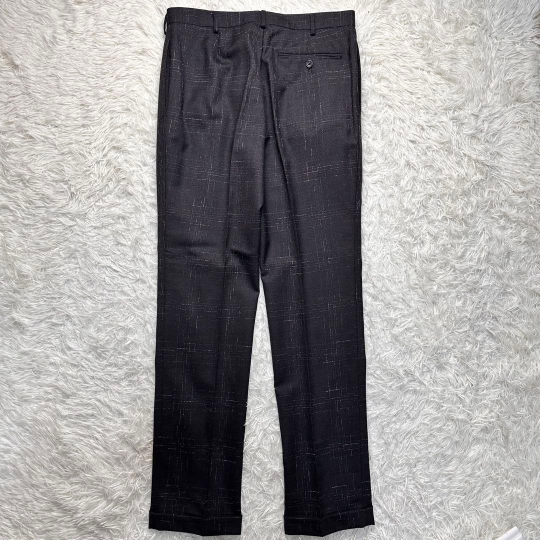 希少 カタログ掲載 未使用級 現行 ポールスミス 風景柄 セットアップ チーフ付