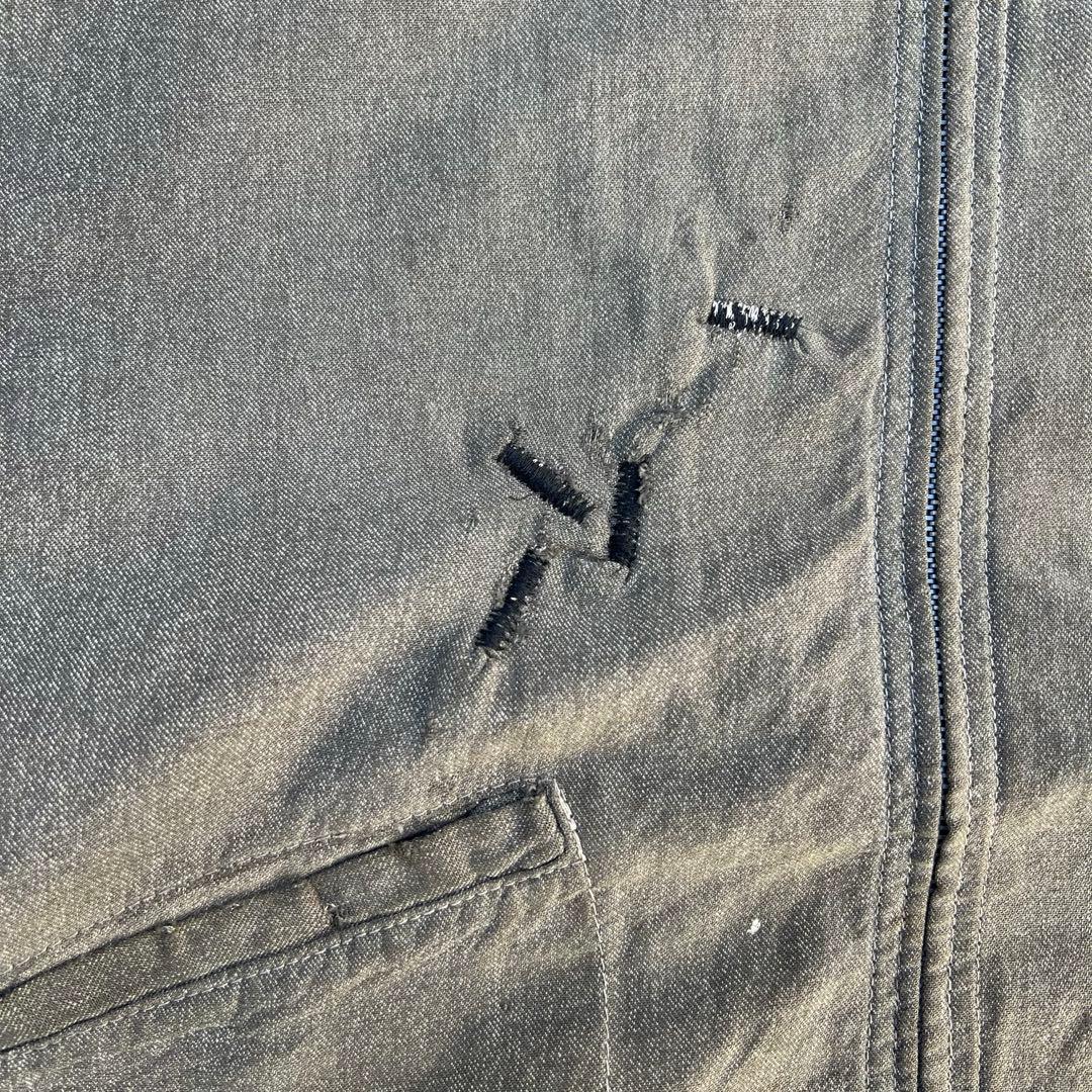 身幅70cm 50sブラックシャンブレー ジャケット ヘラクレス BIG MAC