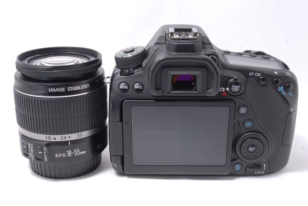 極美品✨Canon EOS 80D 標準レンズ付★Wi-Fi搭載★高画質・自撮り