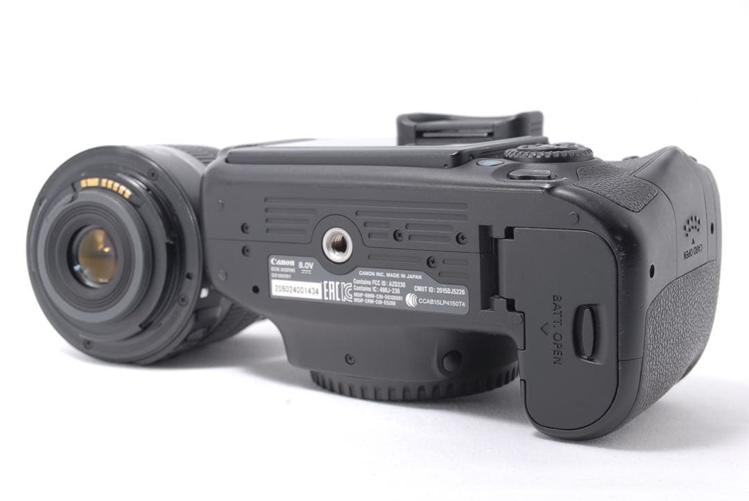 極美品✨Canon EOS 80D 標準レンズ付★Wi-Fi搭載★高画質・自撮り