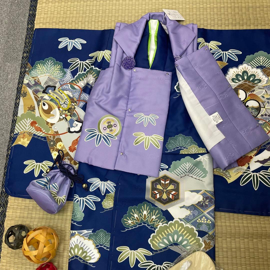 あいかわ 様☆2034✨晴れの日に✨ 七五三 3歳 男児 被布セット日本製 新品